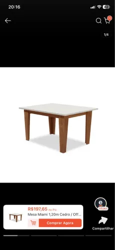 VENDO MESA NOVA LACRADA