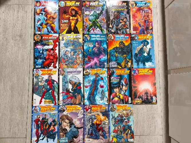Lote 1 HQs X-Treme X-Men (Xmen Extra) 01 a 19 Panini. Estado de novo