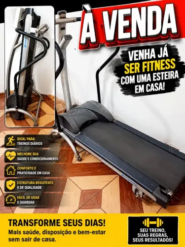 ESTEIRA ELÉTRICA PROFISSIONAL - ÓTIMA OPORTUNIDADE! ?