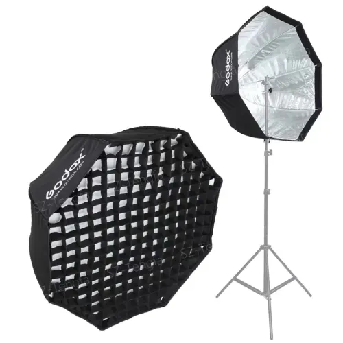 Octabox Godox 80cm Octagonal com Grid