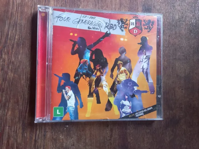 CD+DVD RBD Live in México generación com medleys 