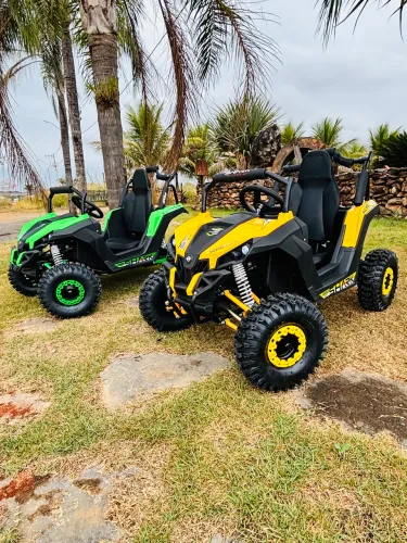 MXF SHARK 1200, UTV ELÉTRICO PARA CRIANÇAS DE 4 A 10 ANOS!