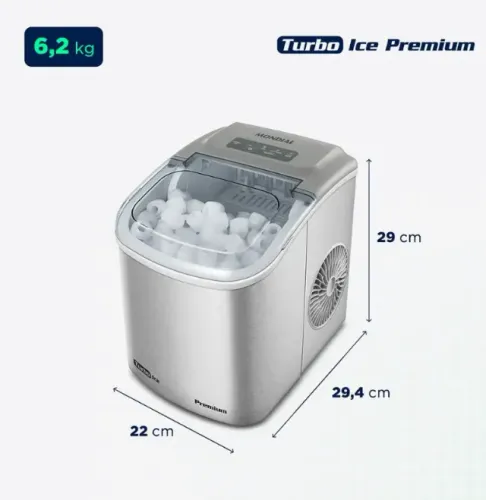 Máquina de Gelo Turbo Ice Premium Mondial MG12GI