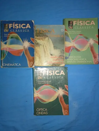 Livros da coleção física clássica - Caio Sérgio Calçada e José Luiz Sampaio *melhor edição