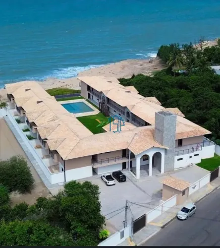 CONDOMINIO FALESIAS - Apartamento Padrão/Apartamento com vista frontal para o mar em Pipa