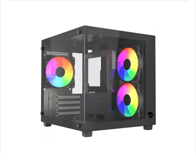 Gabinete Gamer Ninja Ryomaru, 3 Fan, mATX