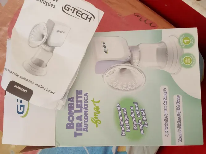 Bomba elétrica de tirar leite