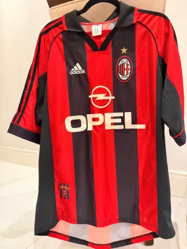 Camisa Milan 1998/1999 Opel