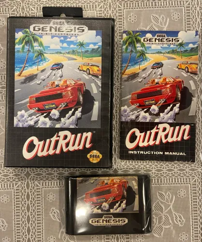 Jogo Mega Drive - Out Run