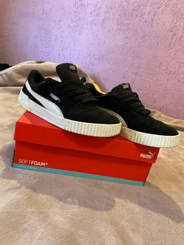 Tênis Da Puma Carina Camurça