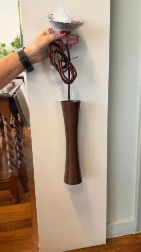 Luminária Pendular Marrom