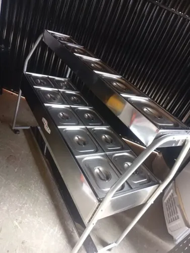 Cuba quente e fria , 10 cubas quentes e 5 cubas fria marca Spolu.