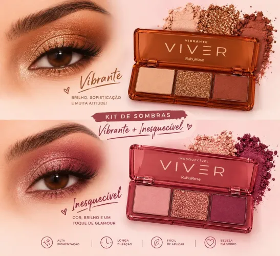 Paleta de Sombras e Iluminador