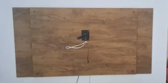 painel tv + suporte móvel tv