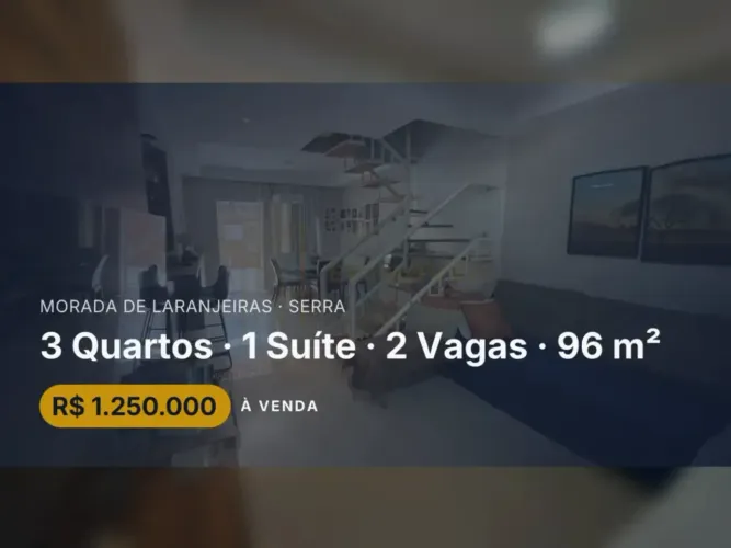 Morada de Laranjeiras: casa duplex com 3 quartos e área de lazer incrível!