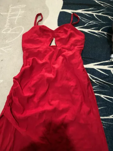 Vestido Vermelho Longo