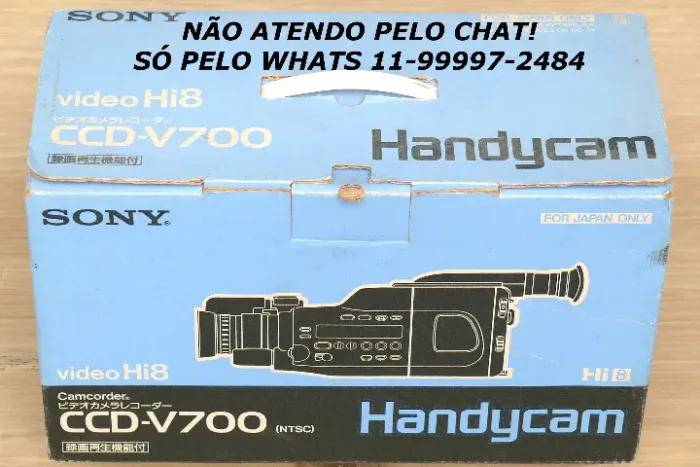 Filmadora Sony Handycam Ccd-v700 Hi8