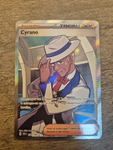 Cyrano 230/191, carta Pokémon, NOVA 100%