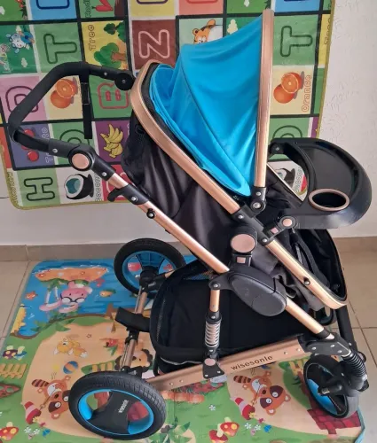 Carrinho de Bebê 4x4 Super Luxo