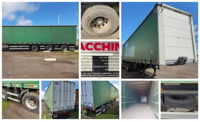 CARRETA SIDER VANDERLEIA 30 PALLETS - FACCHINE SRF LOED - 2017