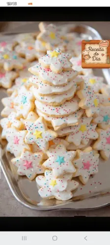Bolacha de Natal. 