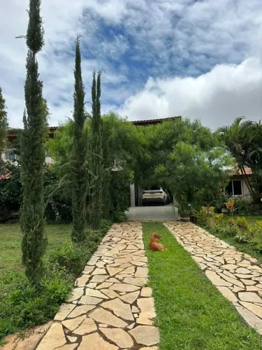 Casa ponte alta norte, 6 quartos 3 suítes, toda na laje, lote 1.120m², lindo quintal