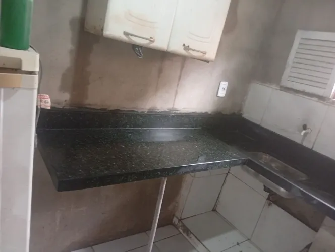 Bancada cozinha no verde Ubatuba