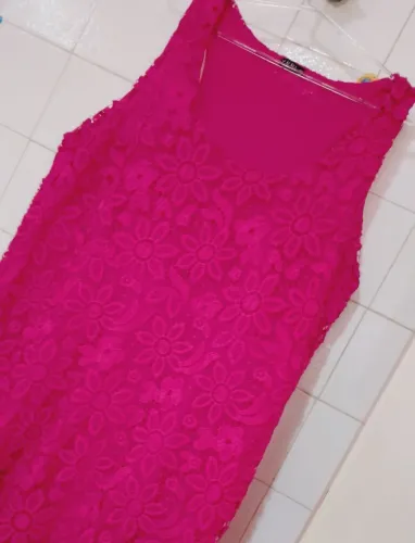 Vestido de renda Gripir Plus Size