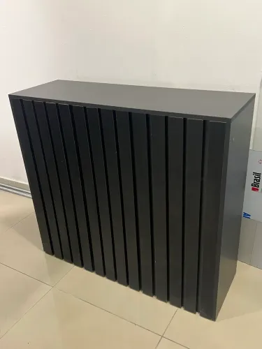 Balcão Ripado 100% MDF Preto