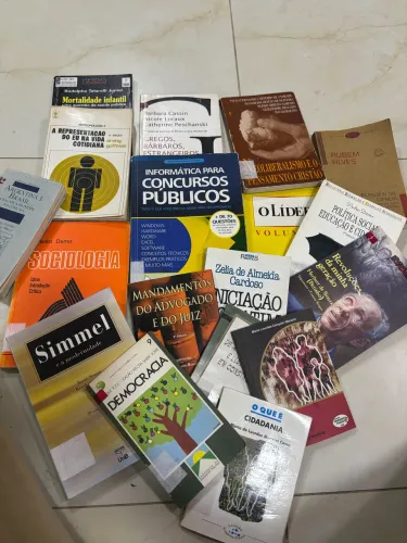 Kit 18 Livros - Sociologia, Filosofia, Política e Ciências Humanas