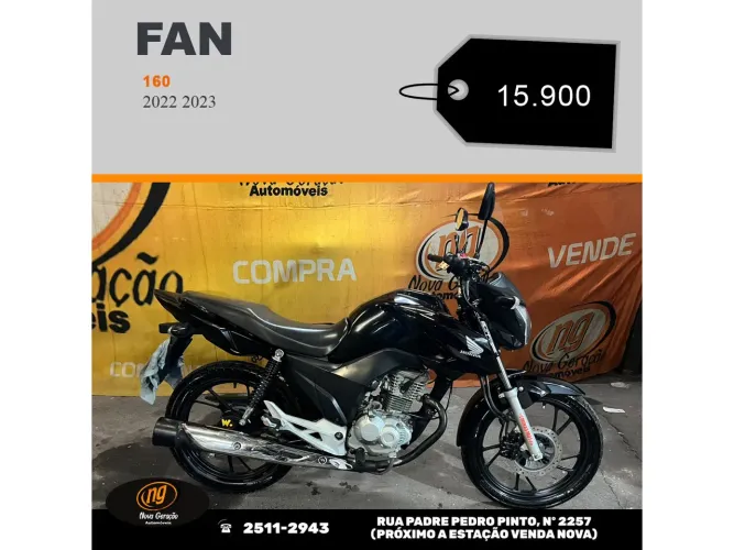 Honda Cg 160 fan 2023