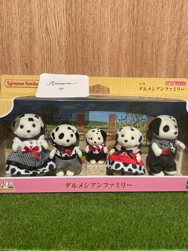 Família Dálmata completa lacrada importada do Japão Sylvanian families
