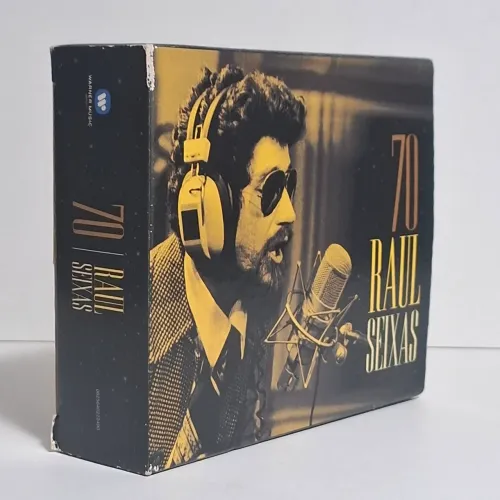 Box Raul 70 com 4 CDs em perfeito estado