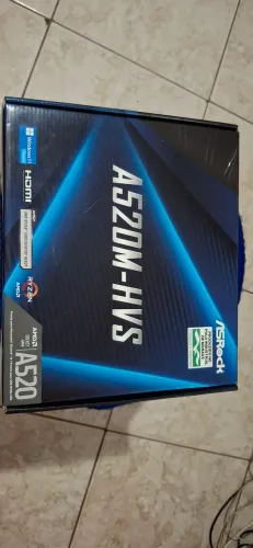 Placa mae AMD A520 asrock valor a vista 250 reais