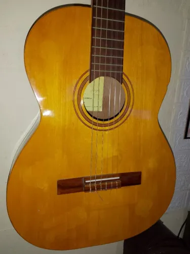 violão DI Giorgio acústico clássico em bom estado