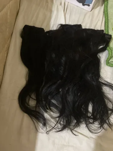 Cabelo humano rictak 7 telas de 55 a 60 centímetros no valor de 550