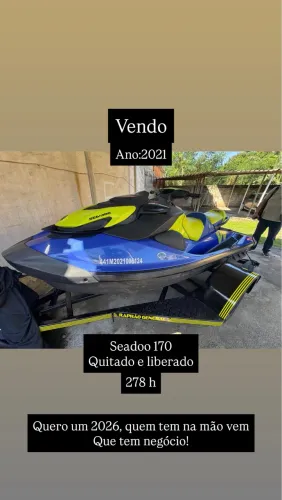Jet ski seadoo 2021