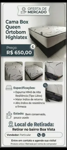 Cama Box Queen