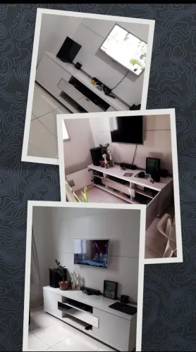 Rack 1,80 X 0,53 e painel 1,80 X 1,21 conservado e em perfeito estado.