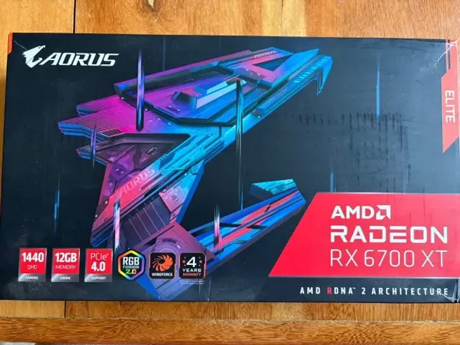 AORUS RX 6700 XT 12gb ELITE