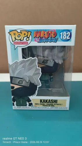 Funko Pop Kakashi #182 Naruto Shippuden Original Lacrado