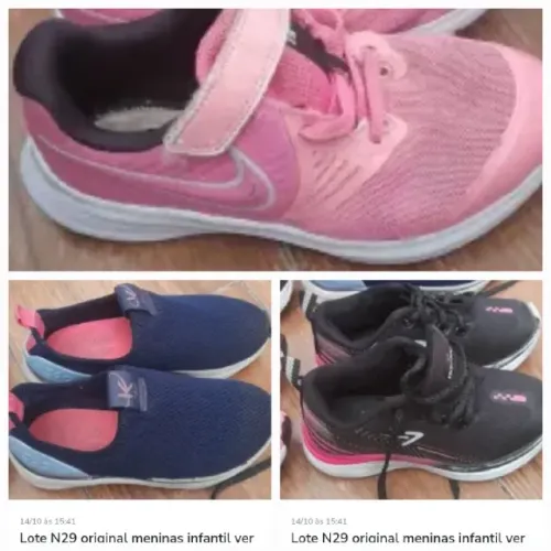 Lote N29 tudo 40 reais Infantil usado 