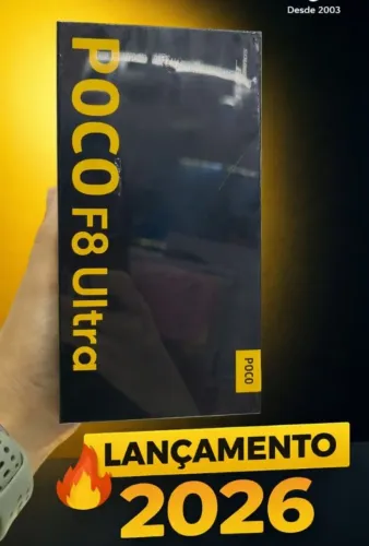 Poco F8 Ultra 5G NFC 256/512/16GB Preto lacrado global ACT CARTÃO ATE (18X*) E OLX PAY