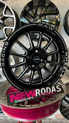 Rodas Raw weld ultra leve aro 15 novas