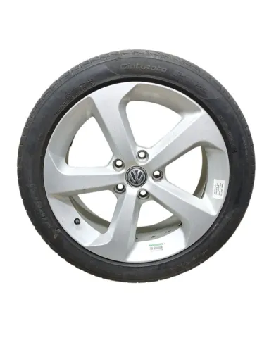 Roda C Pneu Aro 17 225 45 Vw Golf Gti 2.0 2015 