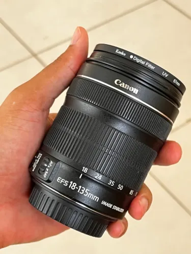 Canon EF-S 18-135mm IS STM ? Versátil e bem conservada