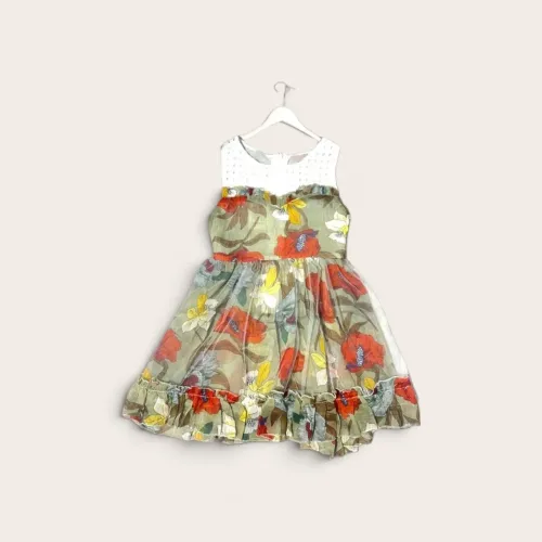 Vestido Infantil Floral