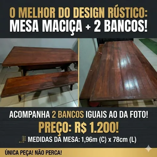 Mesa de madeira