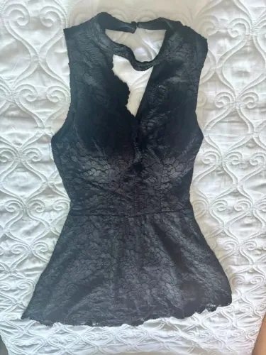 Vestido curto preto