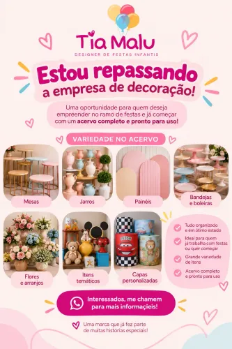 Repasse empresa de decoração